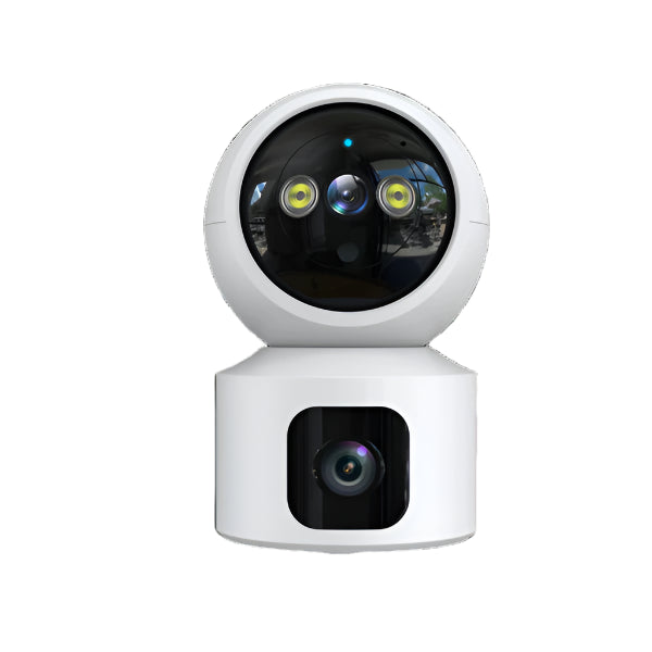 HD smart camera for crystal-clear surveillance with dual lens