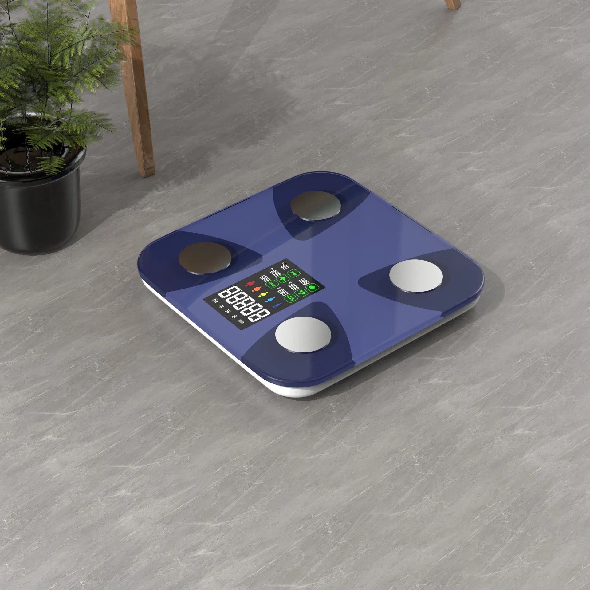 Smart scale with high-precision sensors for accuracy