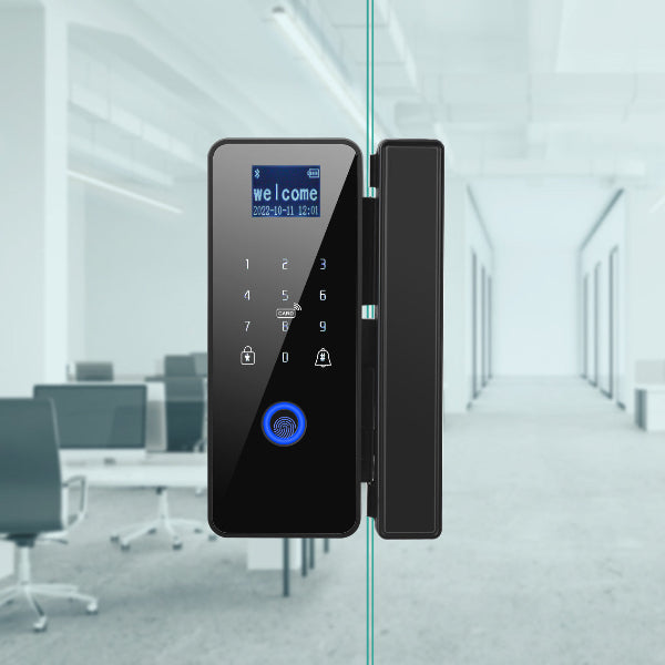 Fingerprint Smart lock for glass door