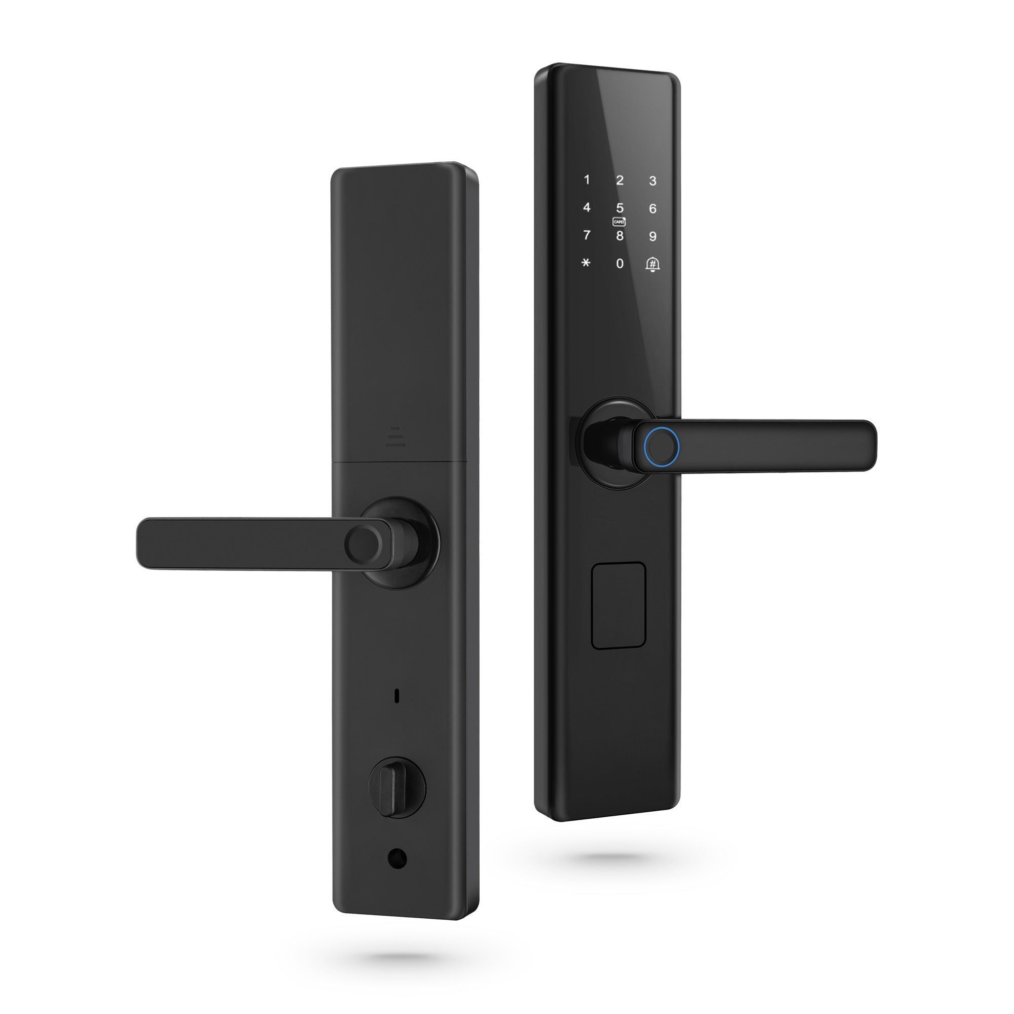 WiFi smart lock with remote access via smartphone