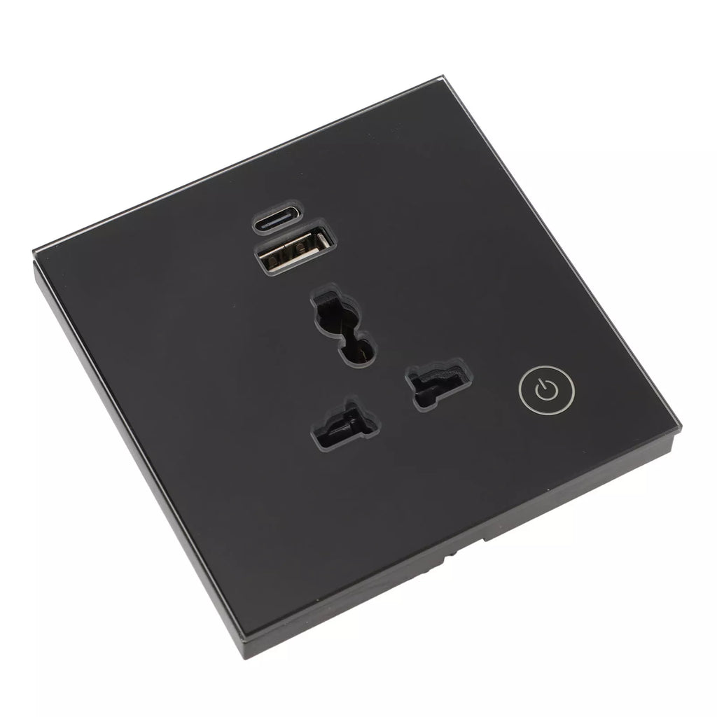 Smart Wall Socket (3in1) with type C and USB